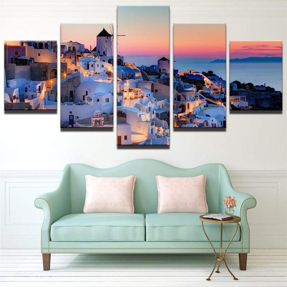 風景画 地中海 100cm×55cm